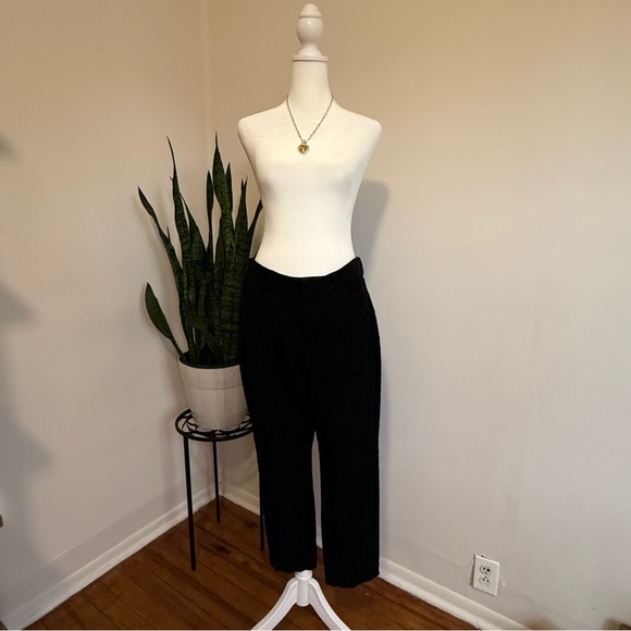 Old Navy Pants - Old Navy | Black Dot‎ Pixie Skinny Pants, High Rise
